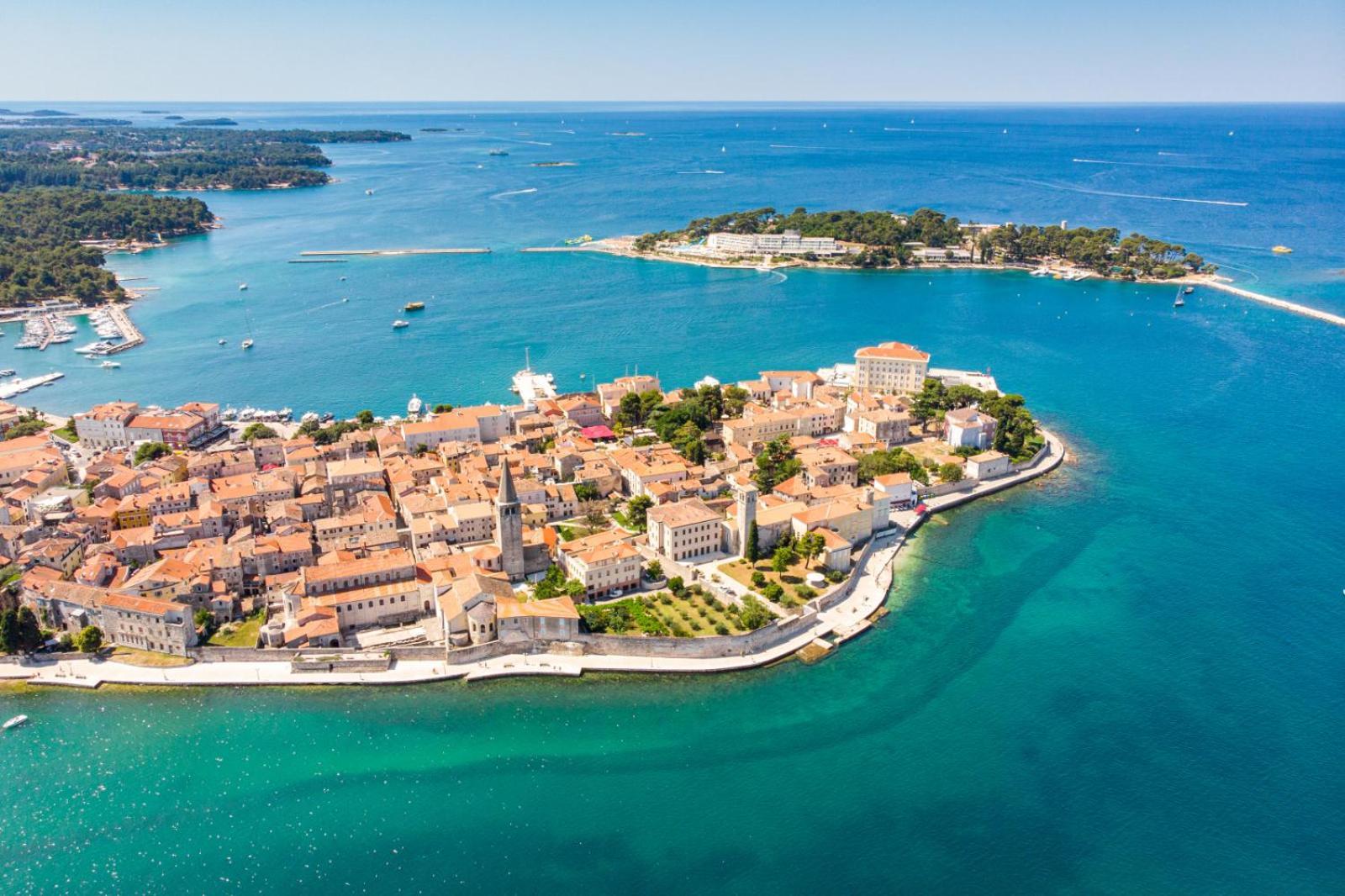 In With Sea View, Balcony, Air Conditioning, Wlan 819-6 Porec